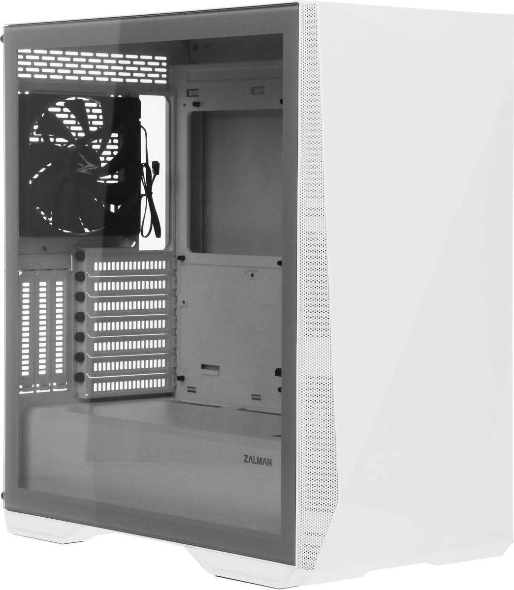 Корпус E-ATX Zalman Z9 Iceberg, Midi-Tower, без БП,  белый [z9 iceberg white]